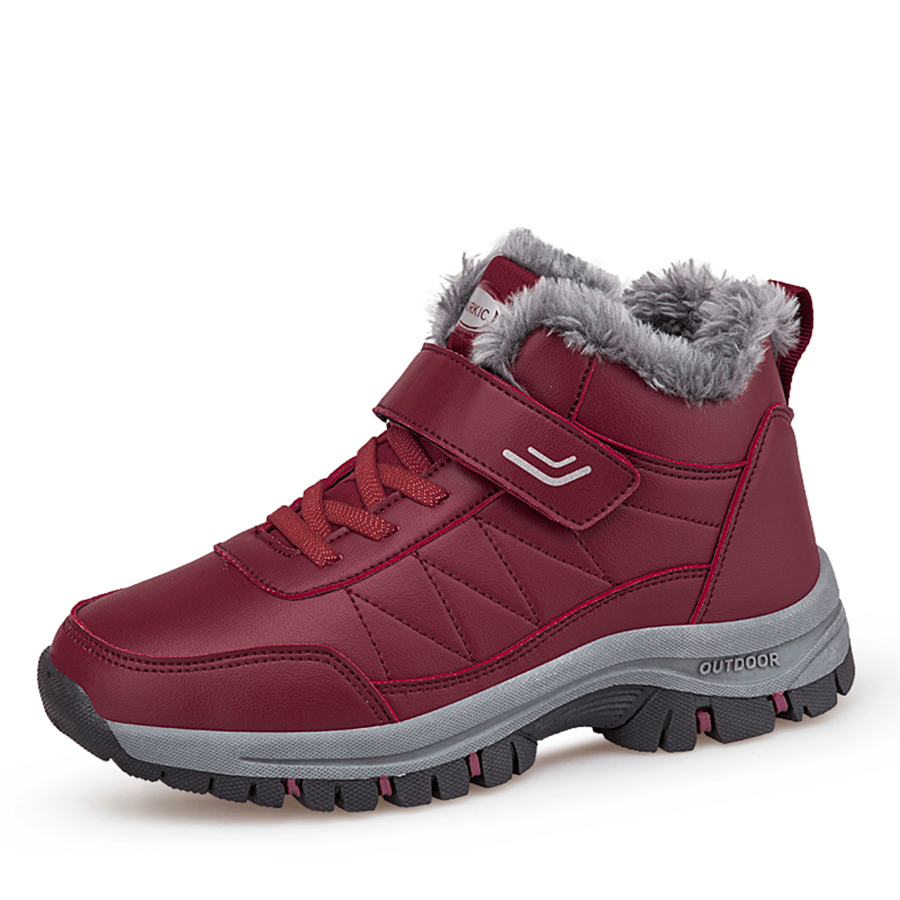 musabela shoes boots ortho frost red